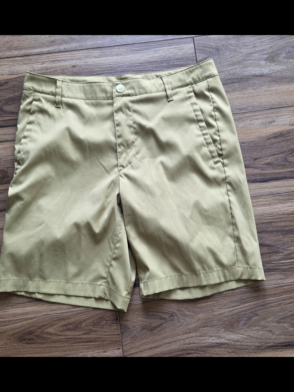 Goodfellow & Co Olive-Tone Flat Front Shorts
